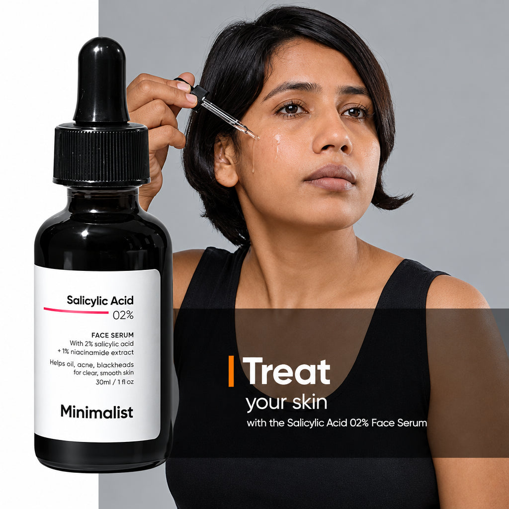 Minimalist Anti-Acne Kit, Skincare Routine Kit for Unisex, Salicylic Acid Face Wash, Vitamin B5 Moisturizer, and Salicylic Acid Serum Combo